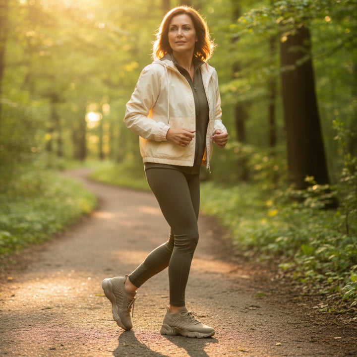 Inês | Sapatilhas de Corrida Knit Mulher Sola Grossa