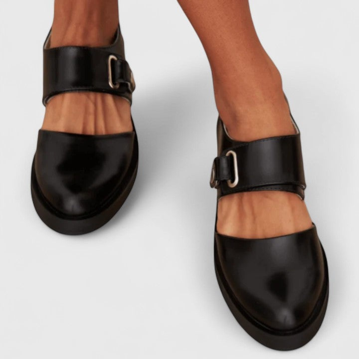Inês | Sapatos Mary Jane Mulher Tira com Fivela