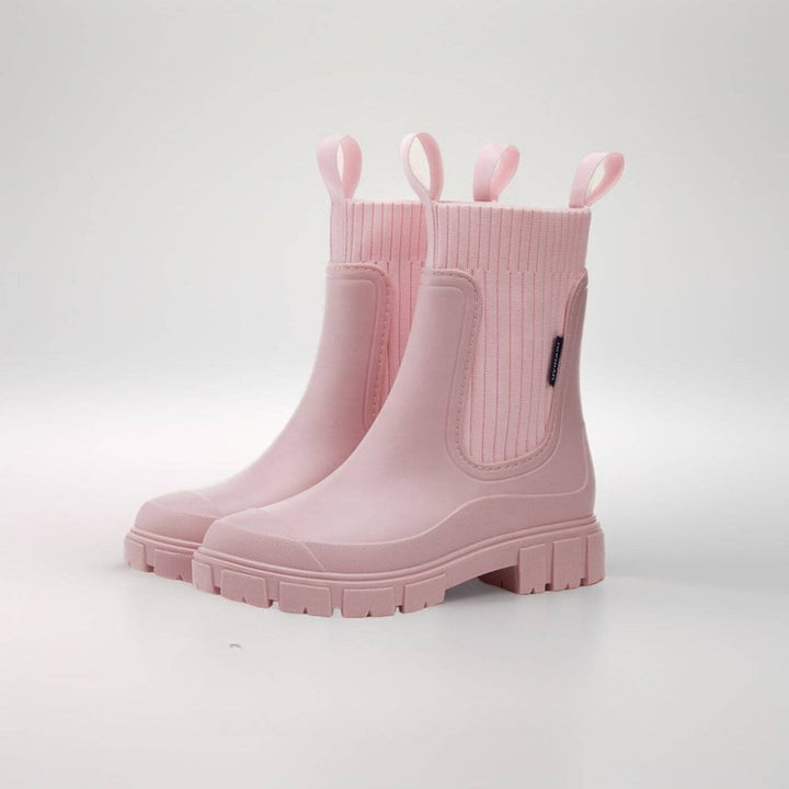Irina | Botas Chelsea Impermeáveis Mulher Malha Sola Robusta
