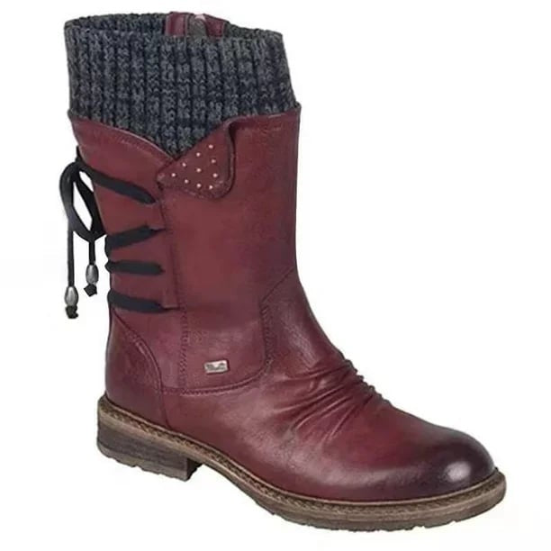 Isabel | Botas Chelsea Mulher Impermeáveis Salto Baixo