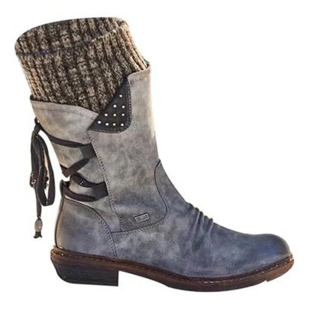 Isabel | Botas Chelsea Mulher Impermeáveis Salto Baixo