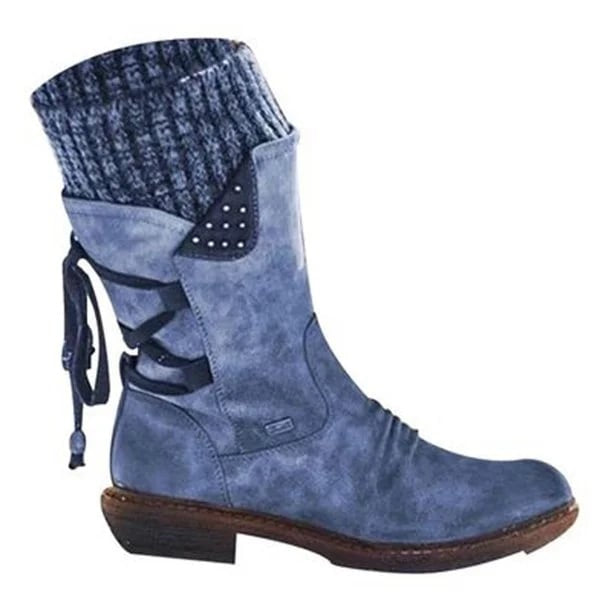 Isabel | Botas Chelsea Mulher Impermeáveis Salto Baixo