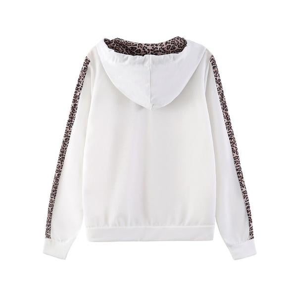 Joana | Conjunto de Jogging Estampado Animal Print Mulher com Capuz