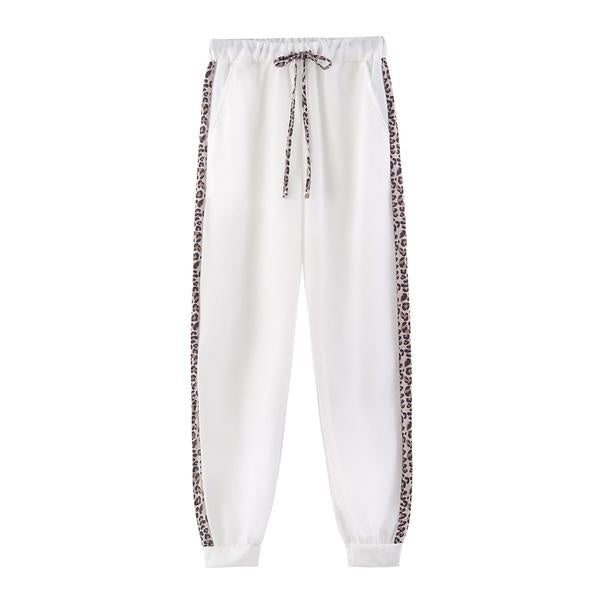 Joana | Conjunto de Jogging Estampado Animal Print Mulher com Capuz