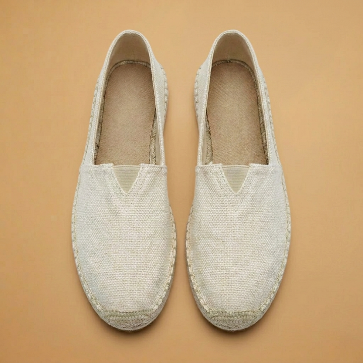 João | Alpargatas de Linho Homem Slip-On