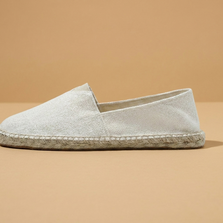 João | Alpargatas de Linho Homem Slip-On