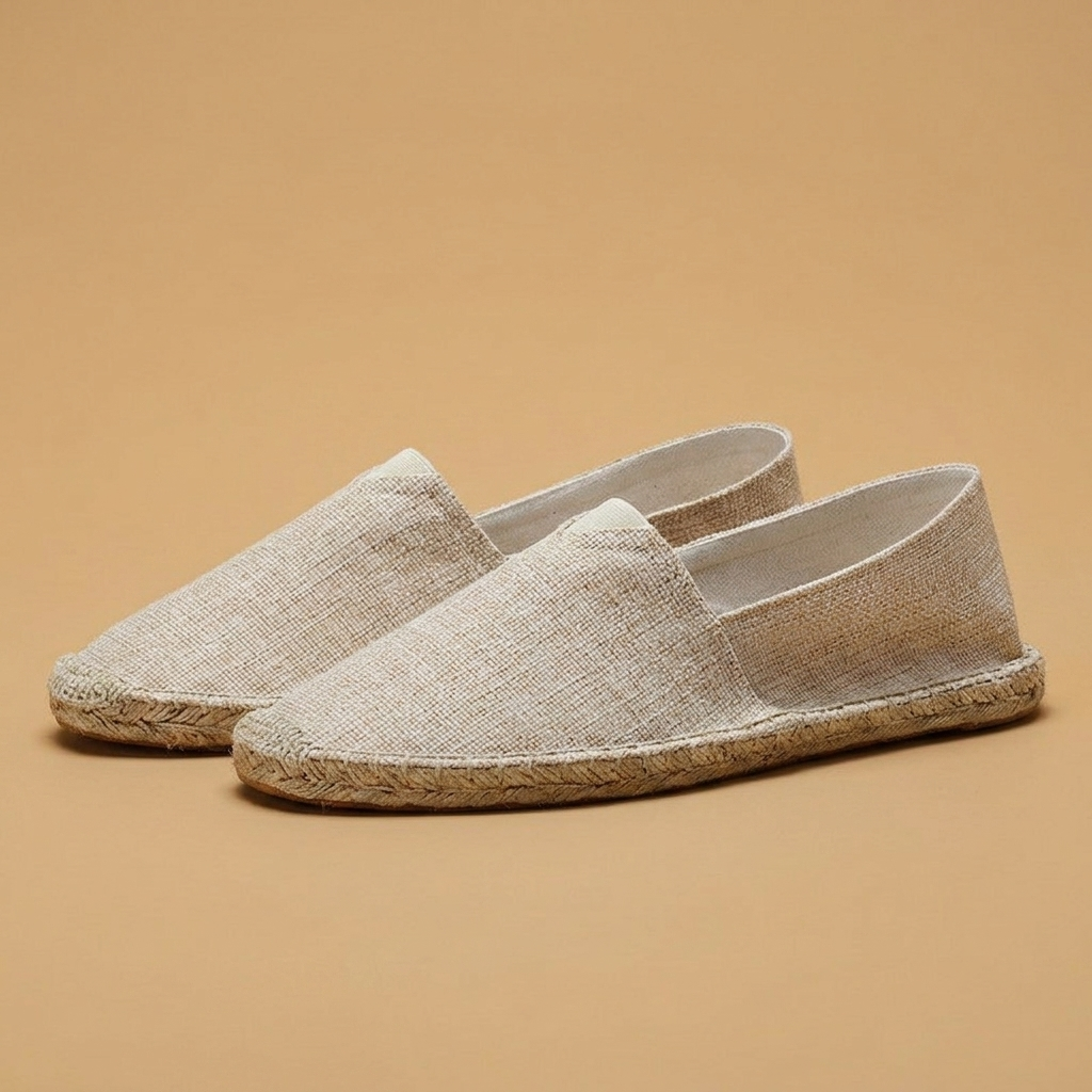 João | Alpargatas de Linho Homem Slip-On