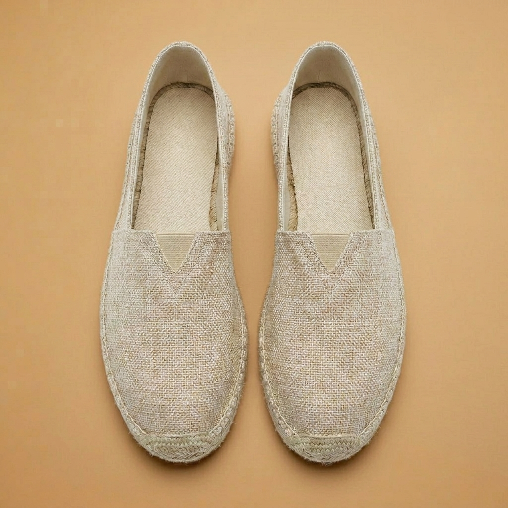 João | Alpargatas de Linho Homem Slip-On