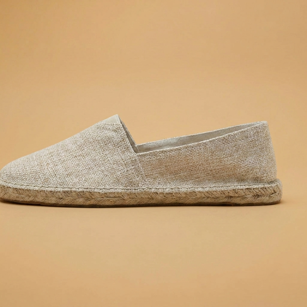 João | Alpargatas de Linho Homem Slip-On