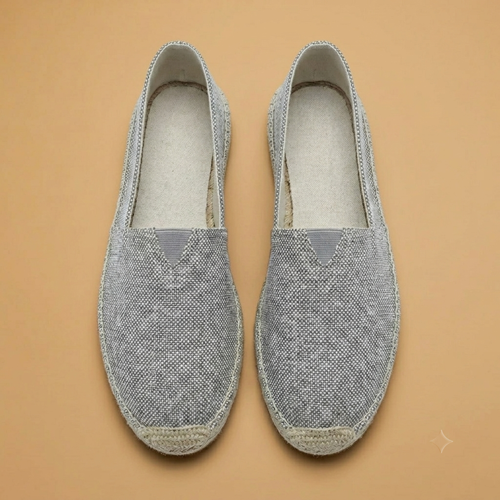João | Alpargatas de Linho Homem Slip-On