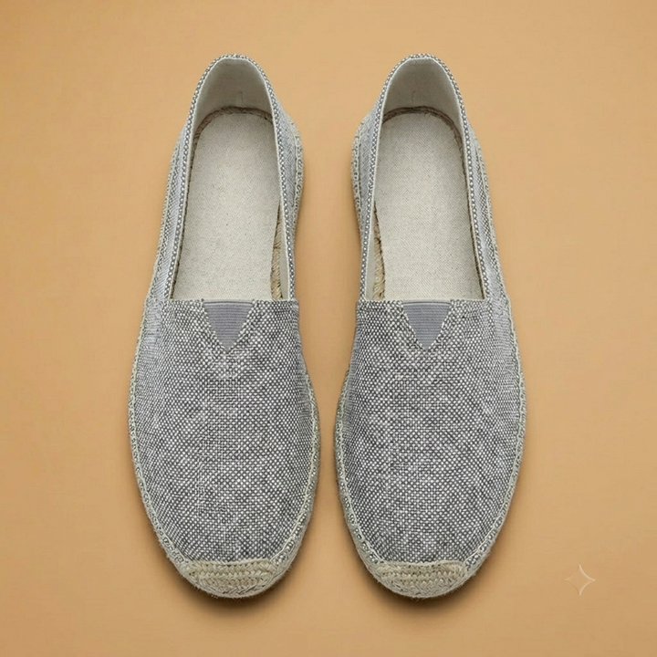 João | Alpargatas de Linho Homem Slip-On