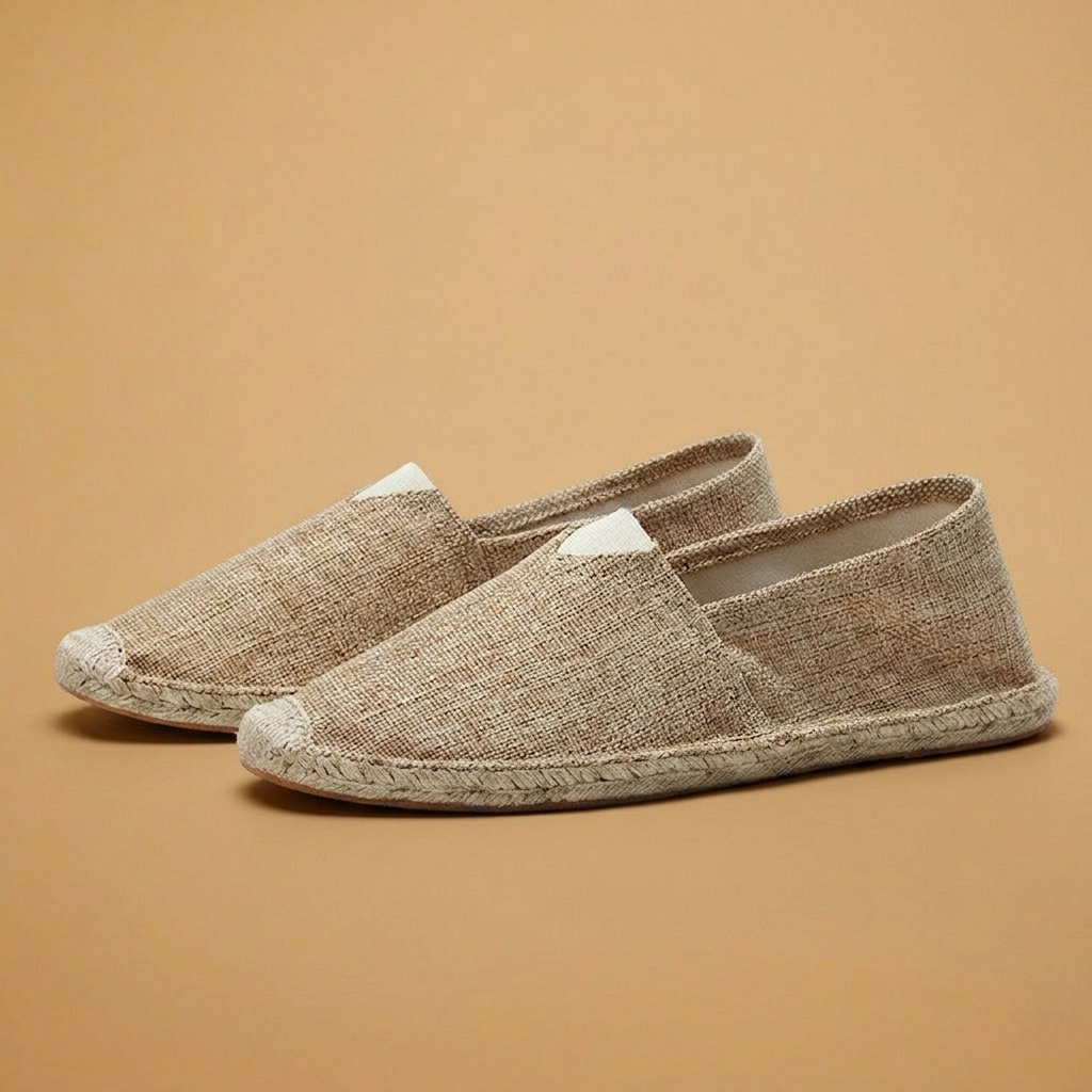 João | Alpargatas de Linho Homem Slip-On