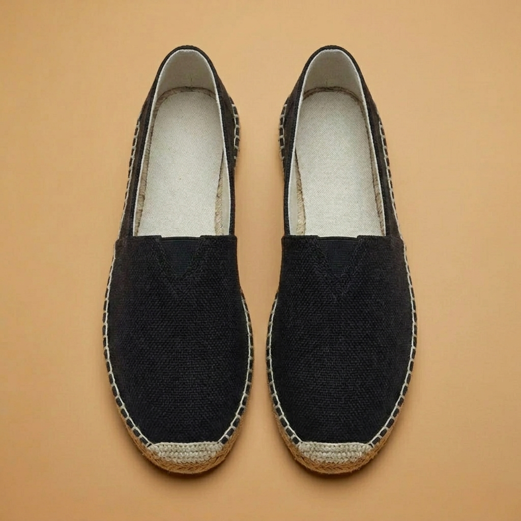 João | Alpargatas de Linho Homem Slip-On