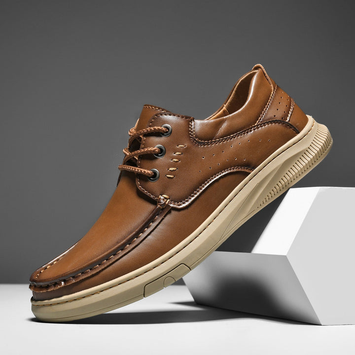 Jorge | Sapatos Oxford de Couro Homem com Atacadores