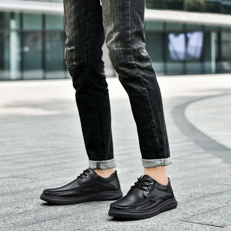 Jorge | Sapatos Oxford de Couro Homem com Atacadores