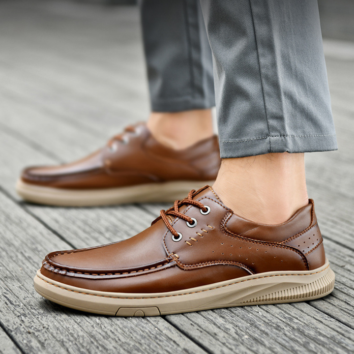Jorge | Sapatos Oxford de Couro Homem com Atacadores