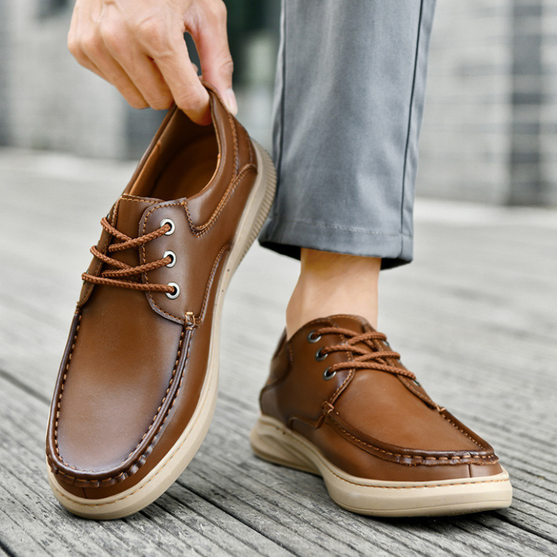 Jorge | Sapatos Oxford de Couro Homem com Atacadores