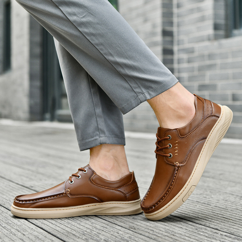 Jorge | Sapatos Oxford de Couro Homem com Atacadores
