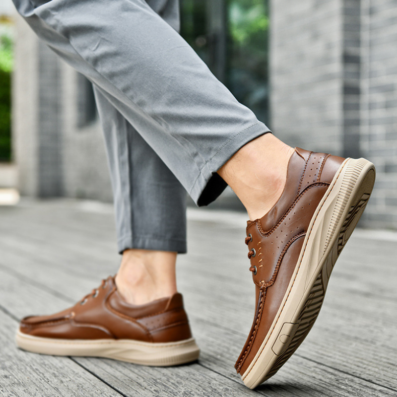 Jorge | Sapatos Oxford de Couro Homem com Atacadores
