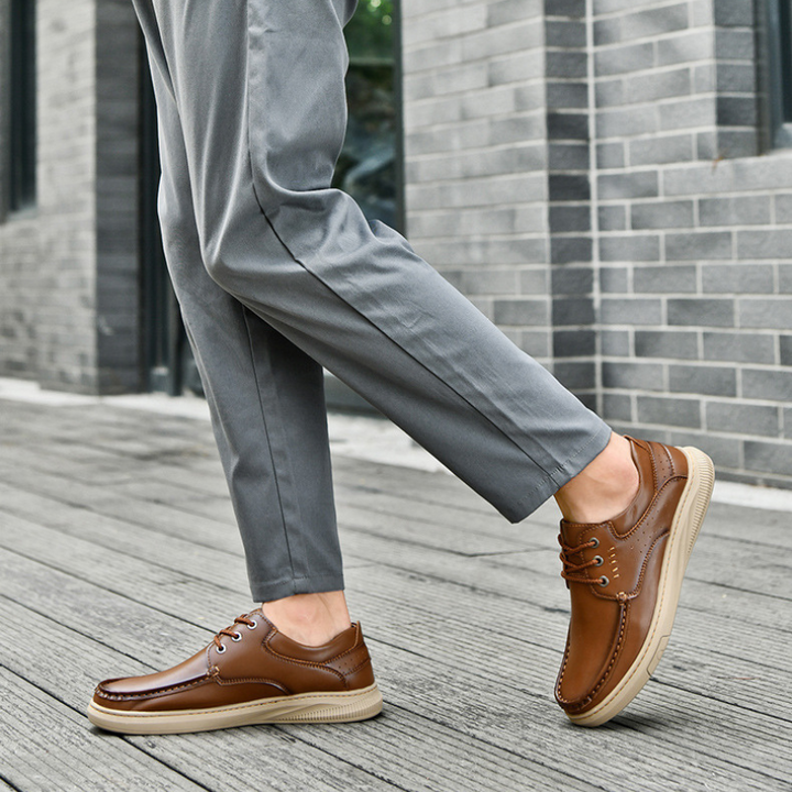 Jorge | Sapatos Oxford de Couro Homem com Atacadores
