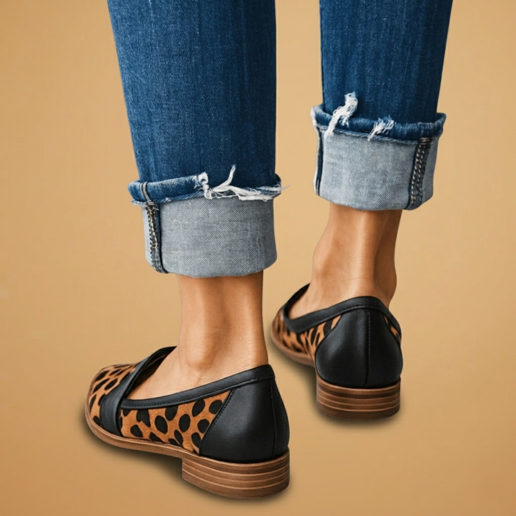 Lara | Mocassins de Camurça Mulher Bico Pontiagudo