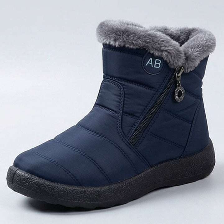 Laura | Botas de Inverno Impermeáveis Mulher Forradas Fecho Lateral