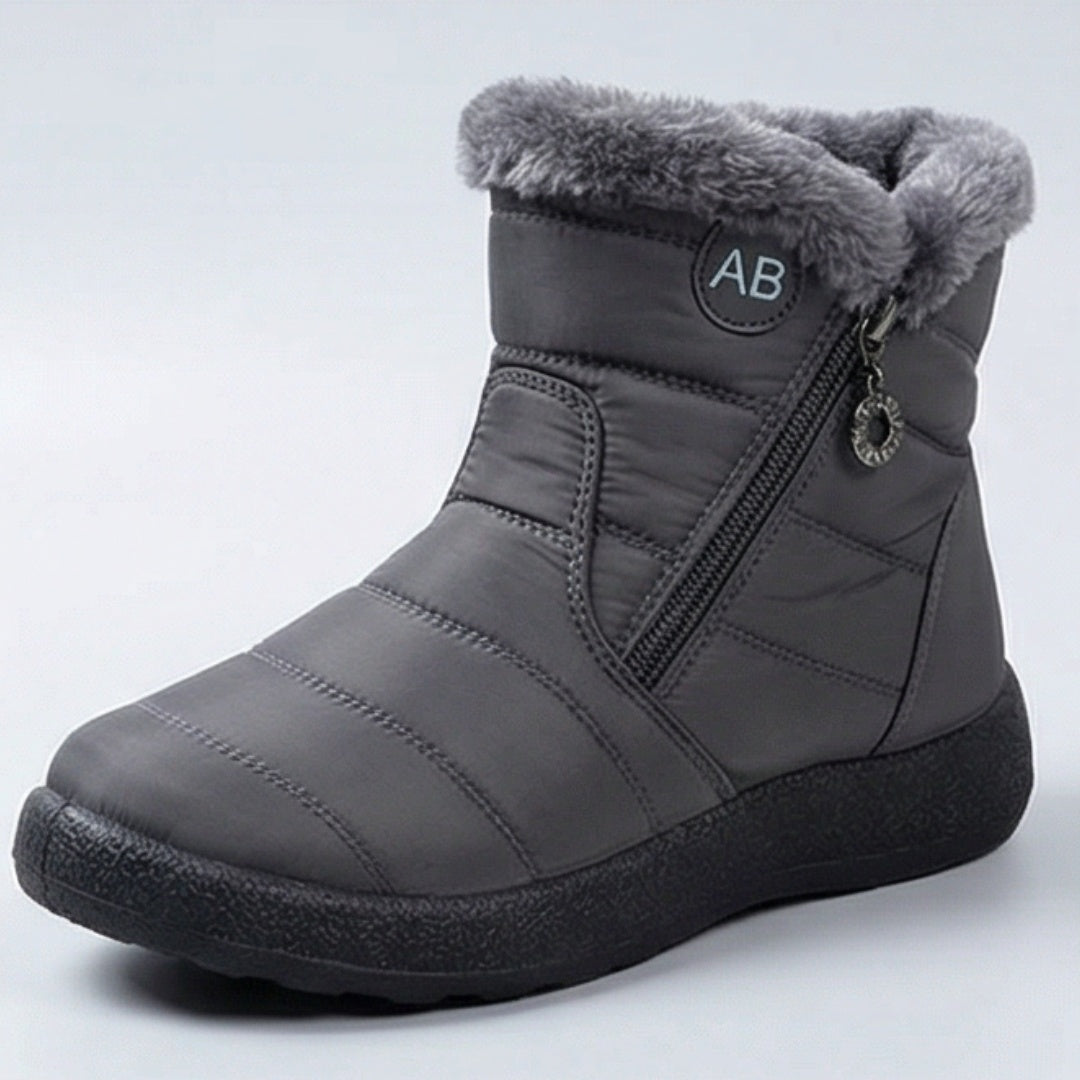 Laura | Botas de Inverno Impermeáveis Mulher Forradas Fecho Lateral