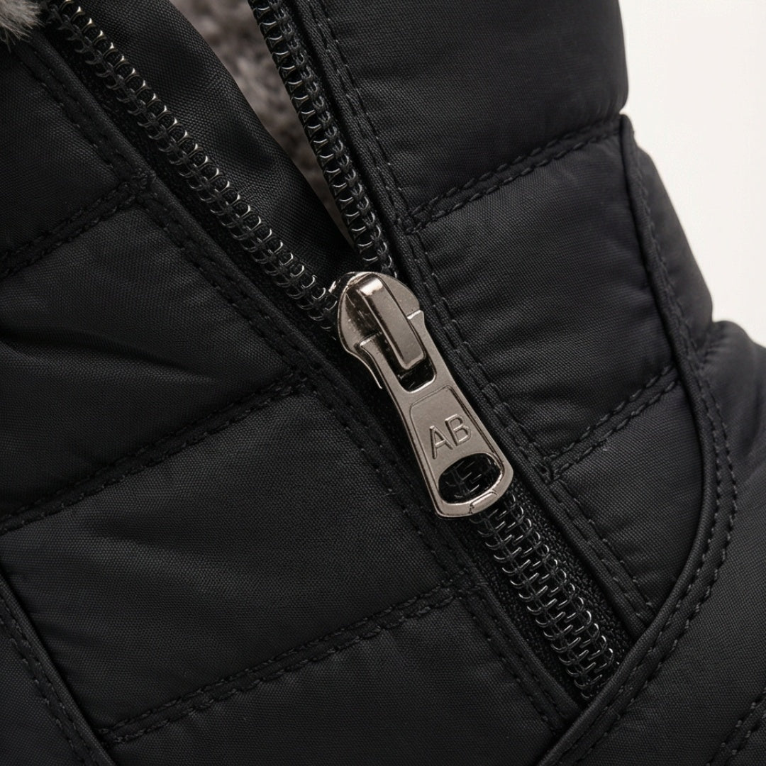 Laura | Botas de Inverno Impermeáveis Mulher Forradas Fecho Lateral