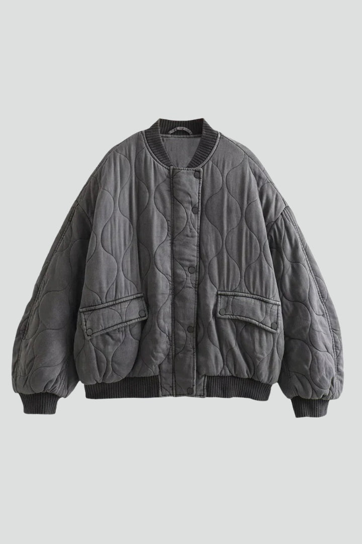 Leonor | Casaco Bomber Acolchoado Mulher Oversize