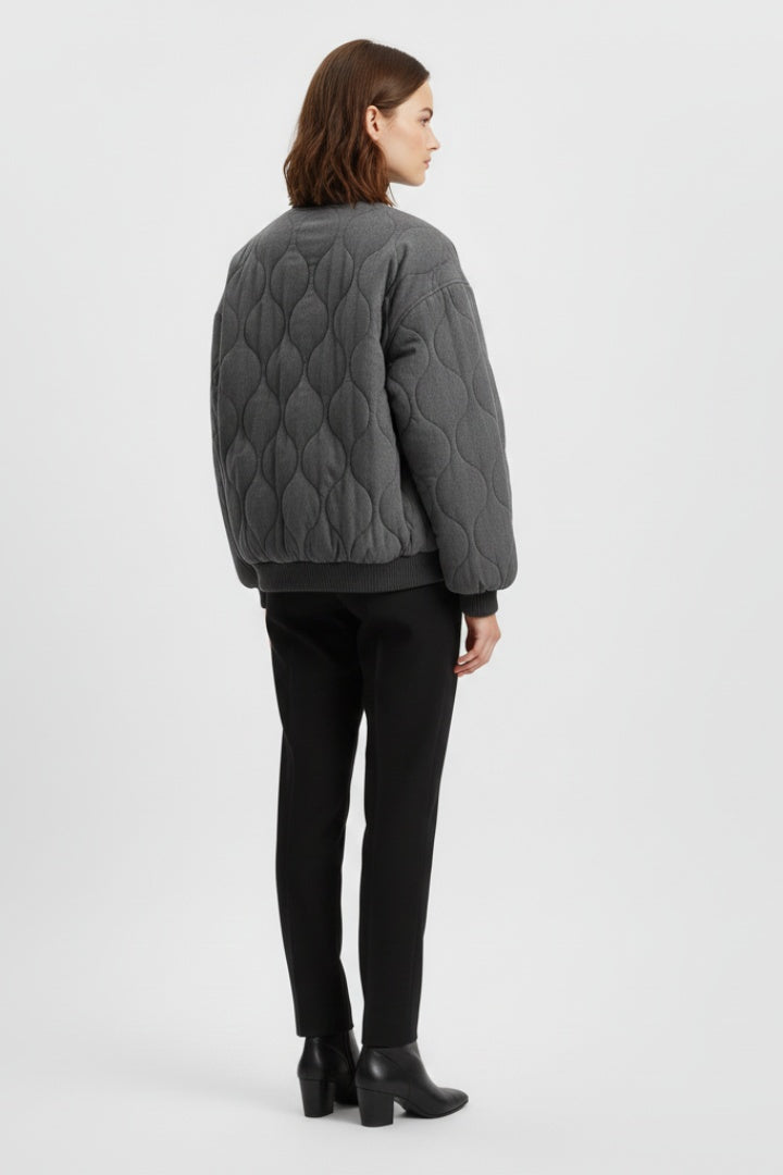 Leonor | Casaco Bomber Acolchoado Mulher Oversize