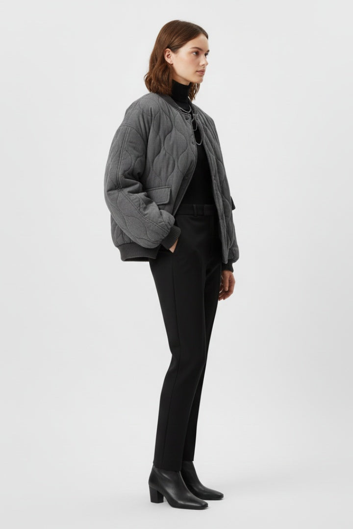 Leonor | Casaco Bomber Acolchoado Mulher Oversize