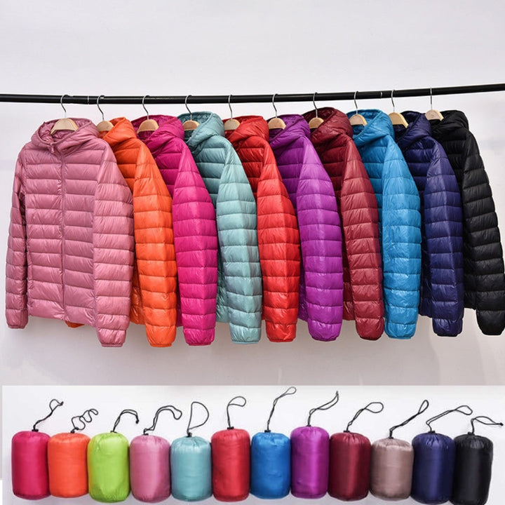 Leonor | Puffer Jacket Acolchoado Mulher com Capuz