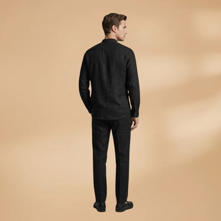 Luís | Conjunto Duas Peças Homem Camisa Manga Longa