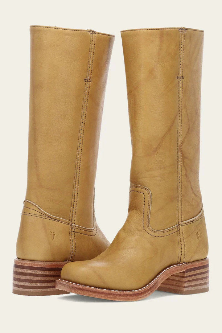 Luísa | Botas Cowboy de Couro Cano Alto Mulher