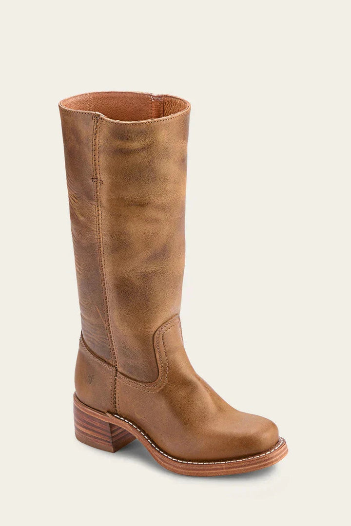 Luísa | Botas Cowboy de Couro Cano Alto Mulher