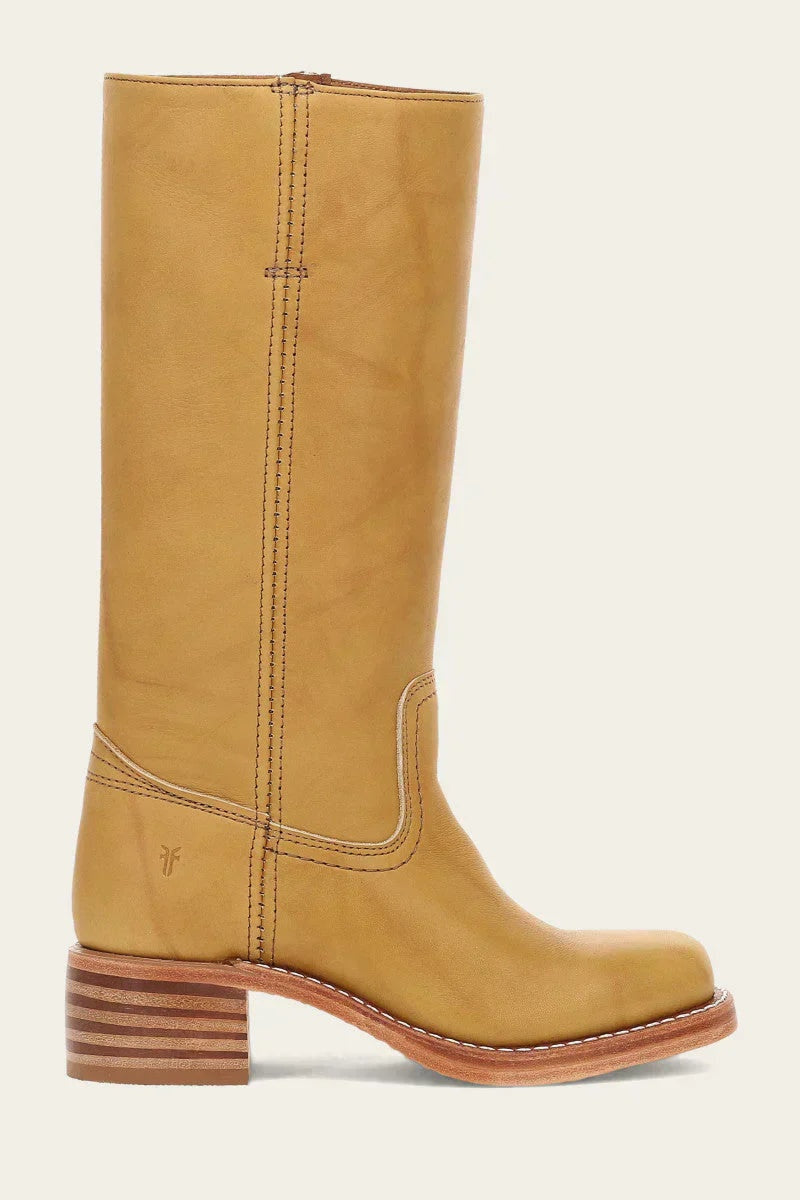 Luísa | Botas Cowboy de Couro Cano Alto Mulher