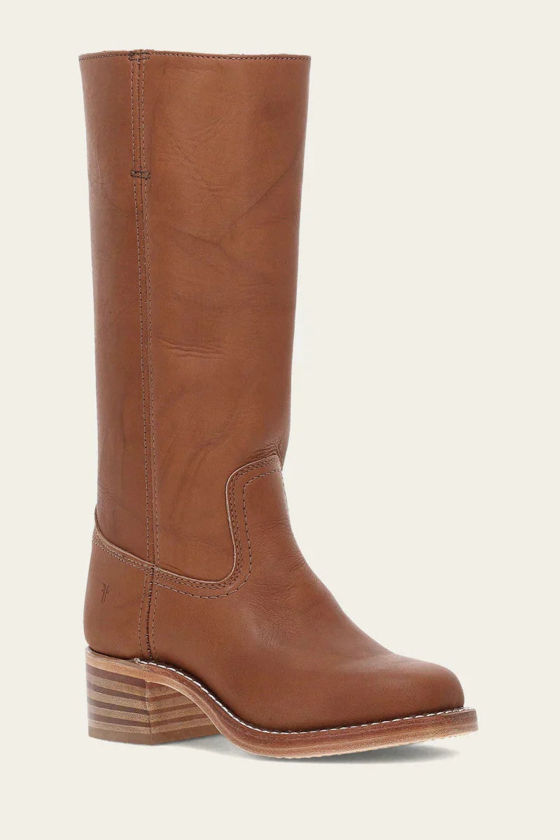 Luísa | Botas Cowboy de Couro Cano Alto Mulher