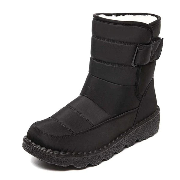 Luísa | Botas de Neve Impermeáveis Mulher Nylon Acolchoado Cano Médio