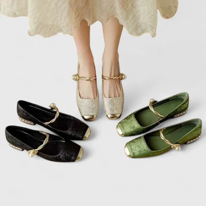 Mariana | Sapatos Mary Jane Mulher Salto Bloco Correia