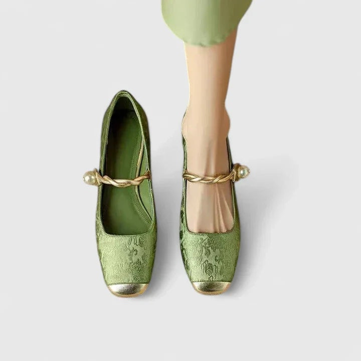 Mariana | Sapatos Mary Jane Mulher Salto Bloco Correia