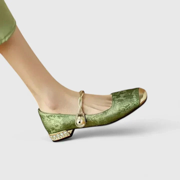 Mariana | Sapatos Mary Jane Mulher Salto Bloco Correia