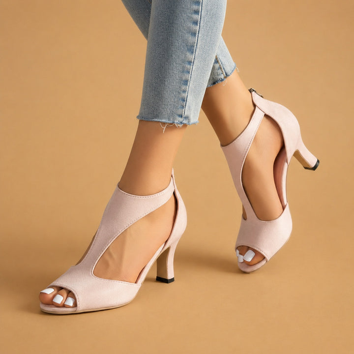 Marta | Sapatos de Salto Mulher Tira Cruzada