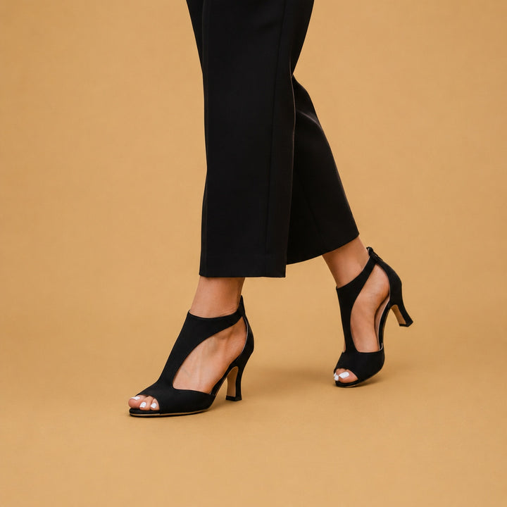 Marta | Sapatos de Salto Mulher Tira Cruzada