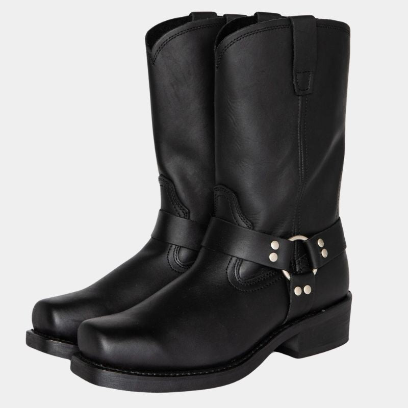 Miguel | Botas Cowboy Homem Cano Alto Estilo Biker