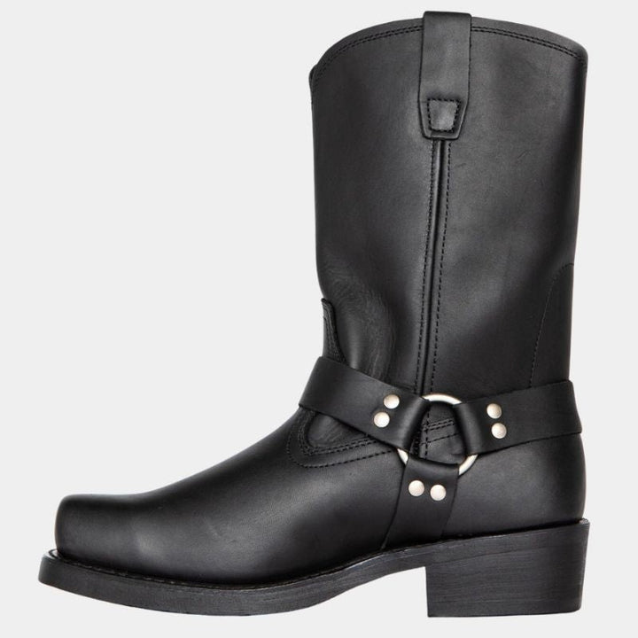 Miguel | Botas Cowboy Homem Cano Alto Estilo Biker