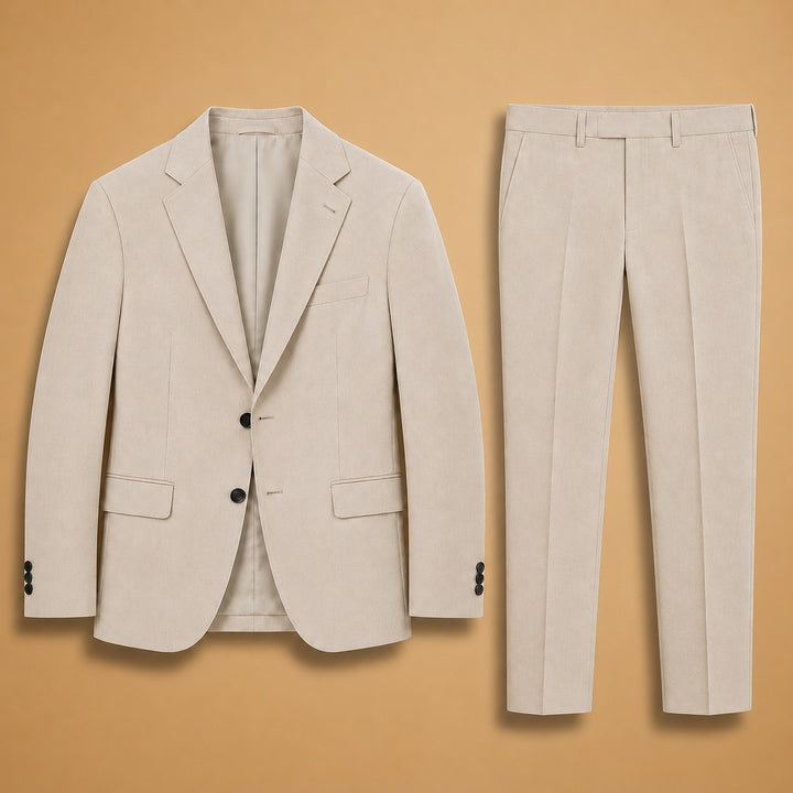 Miguel | Fato de Duas Peças Slim Fit Homem Lapela Clássica