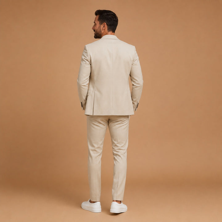 Miguel | Fato de Duas Peças Slim Fit Homem Lapela Clássica