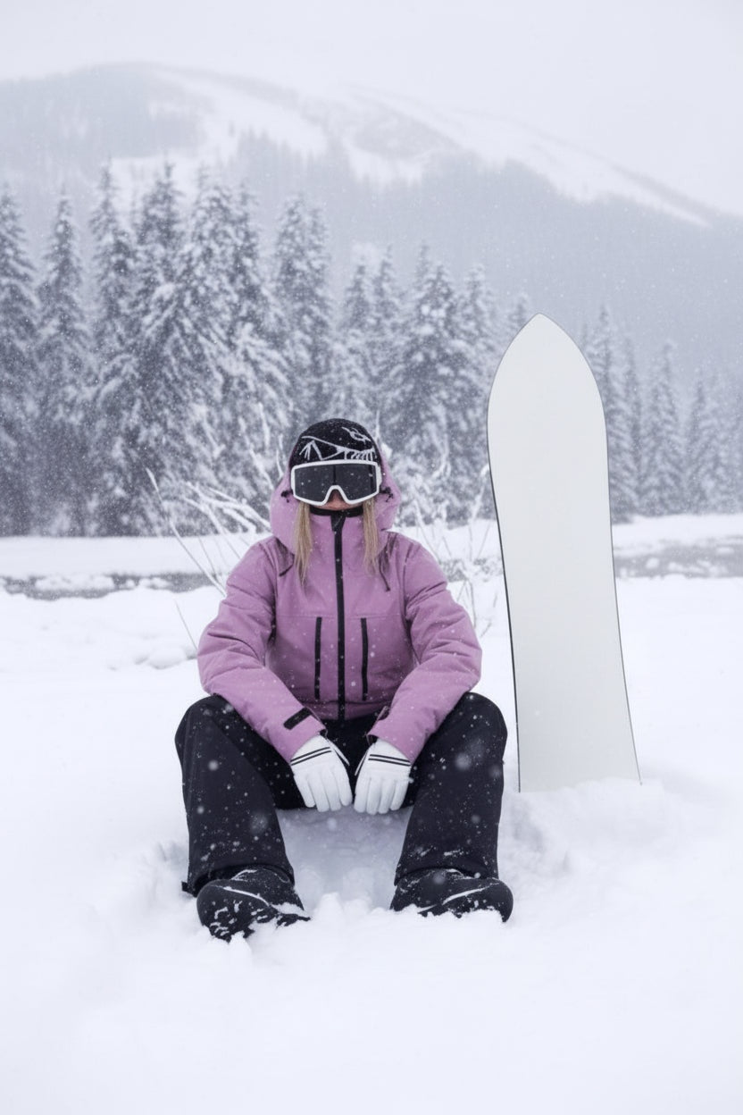 Mónica | Casaco de Neve Mulher Impermeável com Capuz Ski