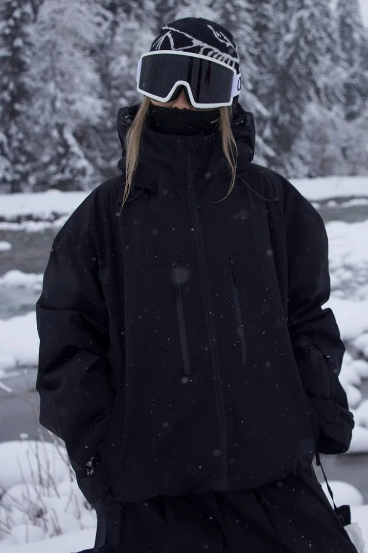 Mónica | Casaco de Neve Mulher Impermeável com Capuz Ski