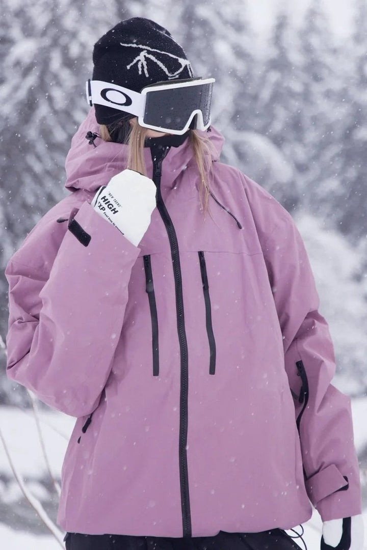 Mónica | Casaco de Neve Mulher Impermeável com Capuz Ski